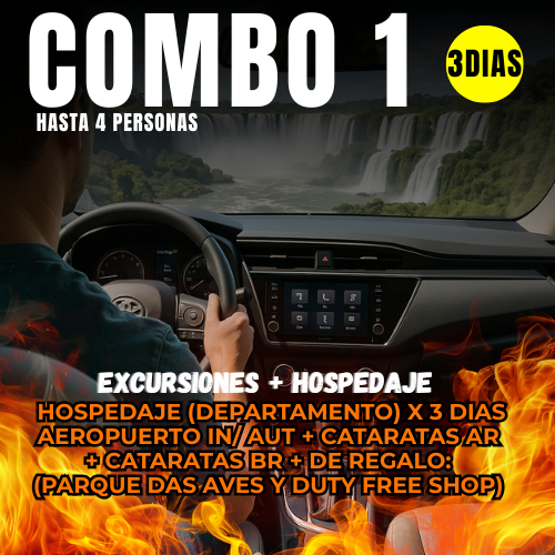 Inicio 20 Combo 1 (excursiones + hospedaje)