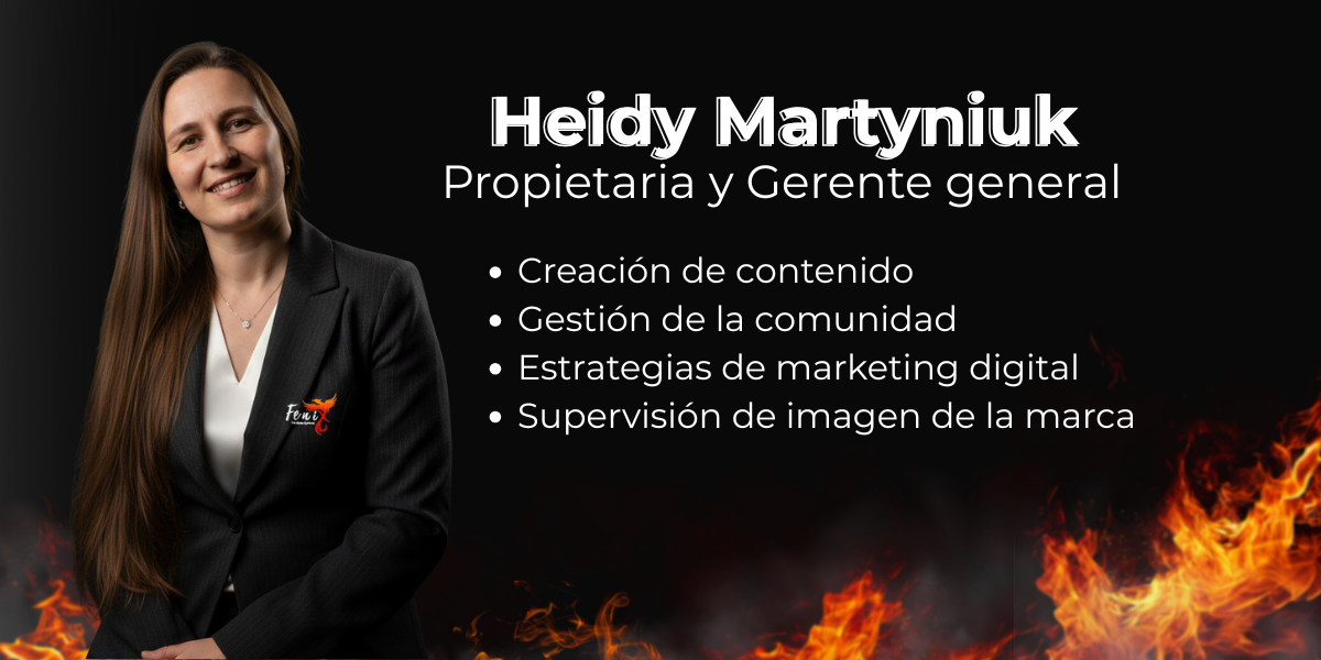Propietaria y Gerente general haidy